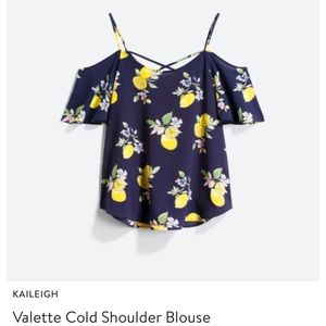 Valette Cold Shoulder blouse